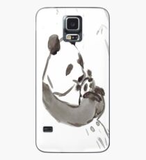 Panda Sumi-e Case/Skin for Samsung Galaxy