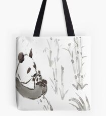 Panda Sumi-e Tote Bag