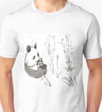 Panda Sumi-e Unisex T-Shirt