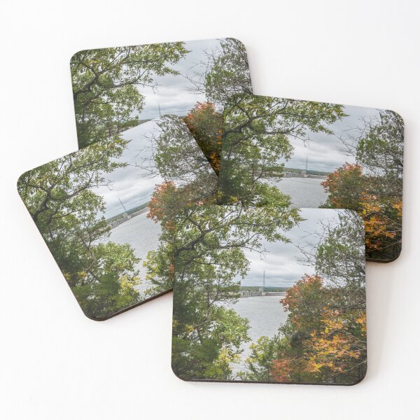 Item preview, Truman Dam Autumn Framed designed and sold by mljdwhite.