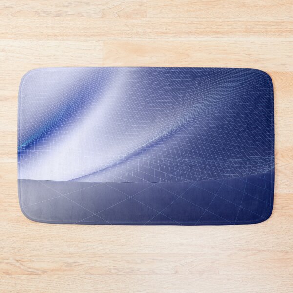 Item preview, Blue waving surface background - 3d rendering illustration designed and sold by carlotoffolo.