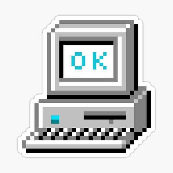 ok variante bleue Sticker