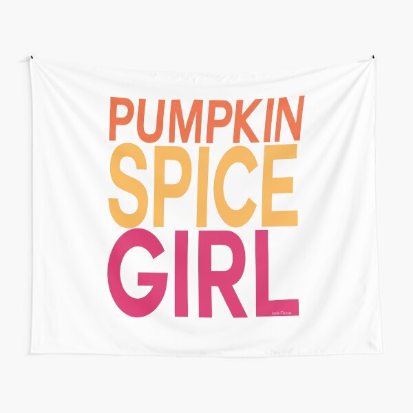 Pumpkin Spice Girl Tapestry