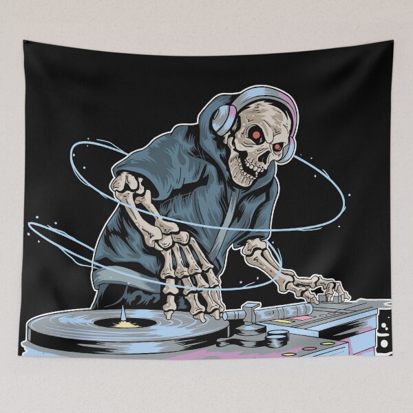 Item preview, Skeleton Dj designed and sold by TheSimpleMan.