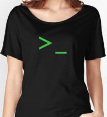 Command Prompt Women's Relaxed Fit T-Shirt