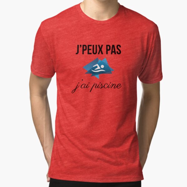 J'peux pas j'ai piscine ING1 T-shirt chiné