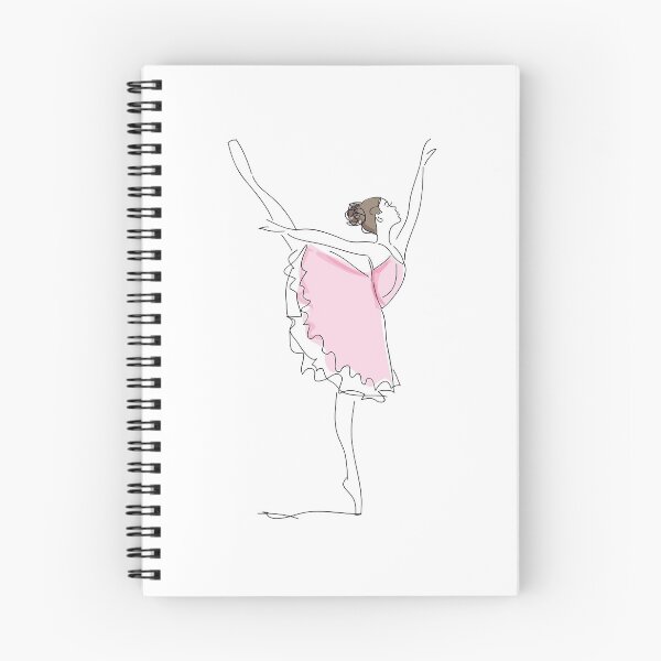 Item preview, Pink Watercolor Ballerina designed and sold by suivezmoi.