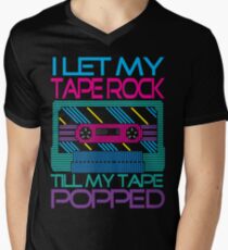 Tape Popped!! Men's V-Neck T-Shirt