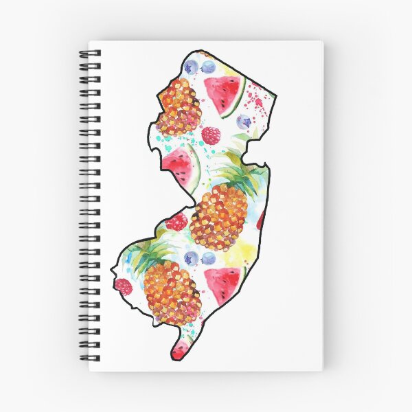 Item preview, Watercolor fruits New Jersey designed and sold by Skylyr VanDerveer.
