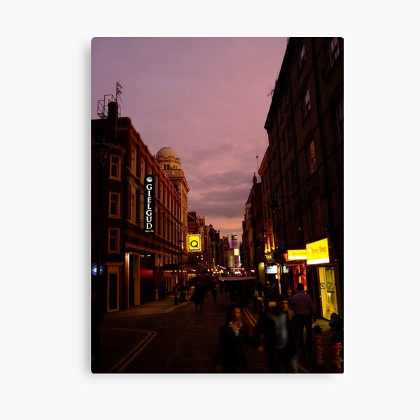Theatreland Canvas Print