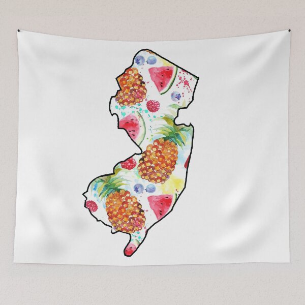 Item preview, Watercolor fruits New Jersey designed and sold by Skylyr VanDerveer.