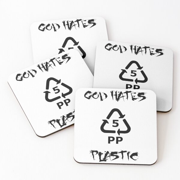 Item preview, God Hates Plastic designed and sold by Pookiiverse.