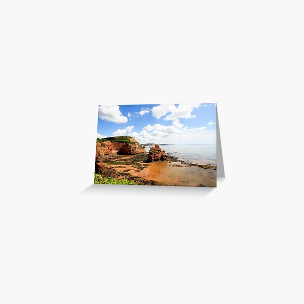 Ladram Bay Greeting Card