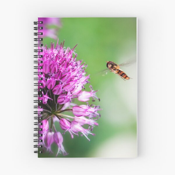 Item preview, Chive Flower and Hover Fly designed and sold by FOLK ART FUSION.