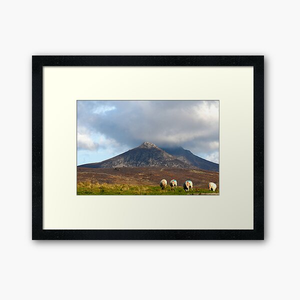 MOURNE MOUNTAINS Framed Art Print
