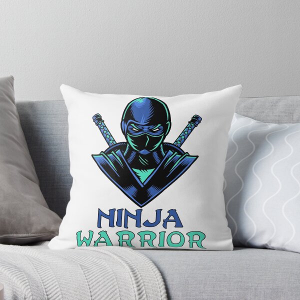 Item preview, Blue Ninja Warrior, Ninja Warrior, Assassin, Martial Arts, Logo, Mascot, Gamer designed and sold by Logic72.