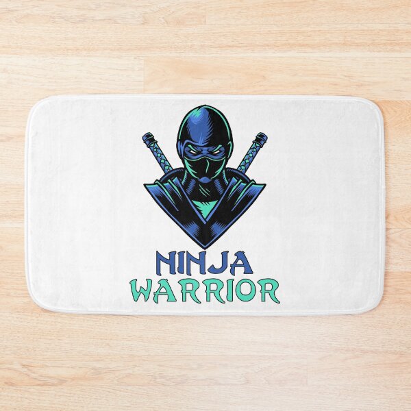 Item preview, Blue Ninja Warrior, Ninja Warrior, Assassin, Martial Arts, Logo, Mascot, Gamer designed and sold by Logic72.