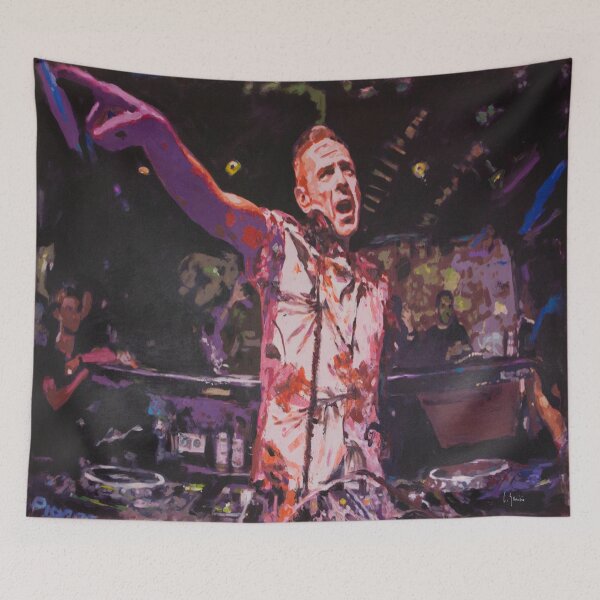 Item preview, DJ Fatboy Slim at Amnesia, Ibiza designed and sold by DJ-ART-IBIZA.