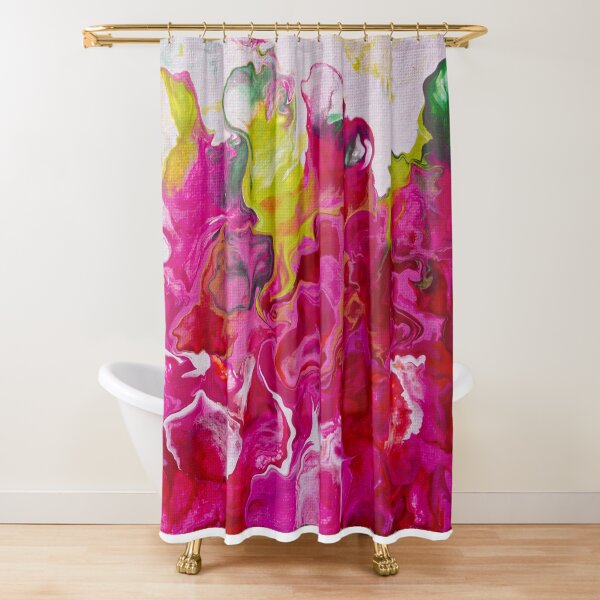 Inviting Iris Shower Curtain