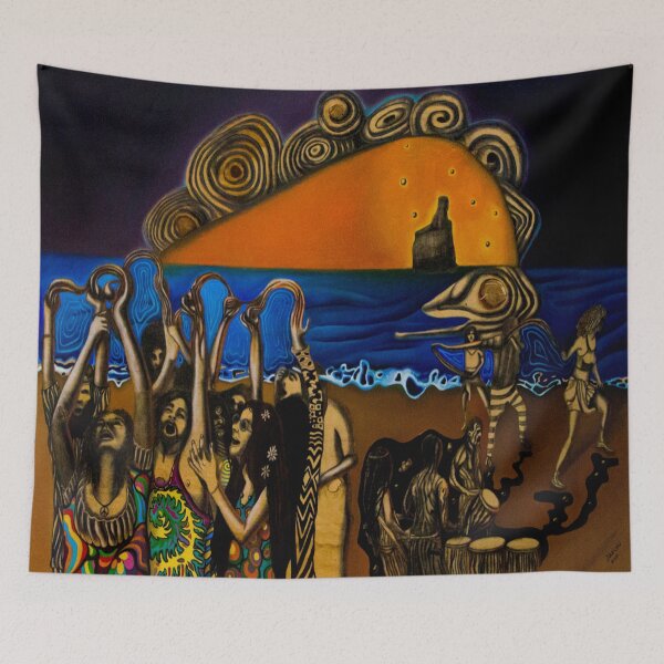 Item preview, Hippies of Benirras Beach Ibiza  designed and sold by DJ-ART-IBIZA.