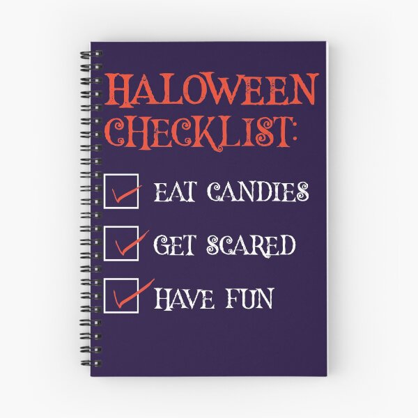 Item preview, Copy of Halloween Checklist - Nightmare designed and sold by Desha001.