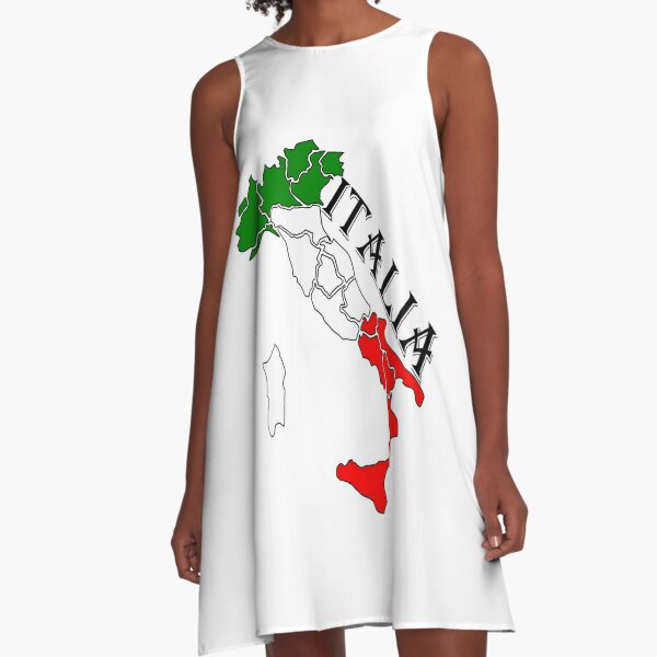 Amalfi italiano-vestido sin mangas para mujer, ropa de fiesta