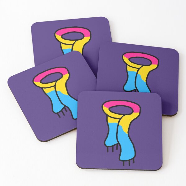 Item preview, Pansexual Scarf designed and sold by Dannyballsub.
