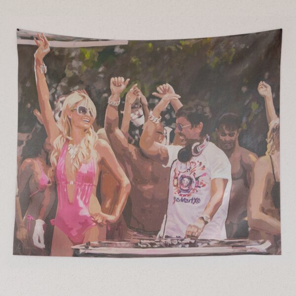 Item preview, Paris Hilton At SupermartXe, Ibiza designed and sold by DJ-ART-IBIZA.