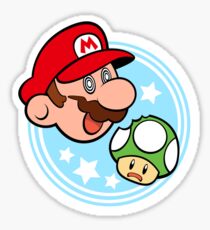 1 UP! Sticker