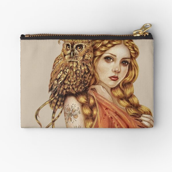 Item preview, Blodeuwedd Owl Maiden designed and sold by Incantata.