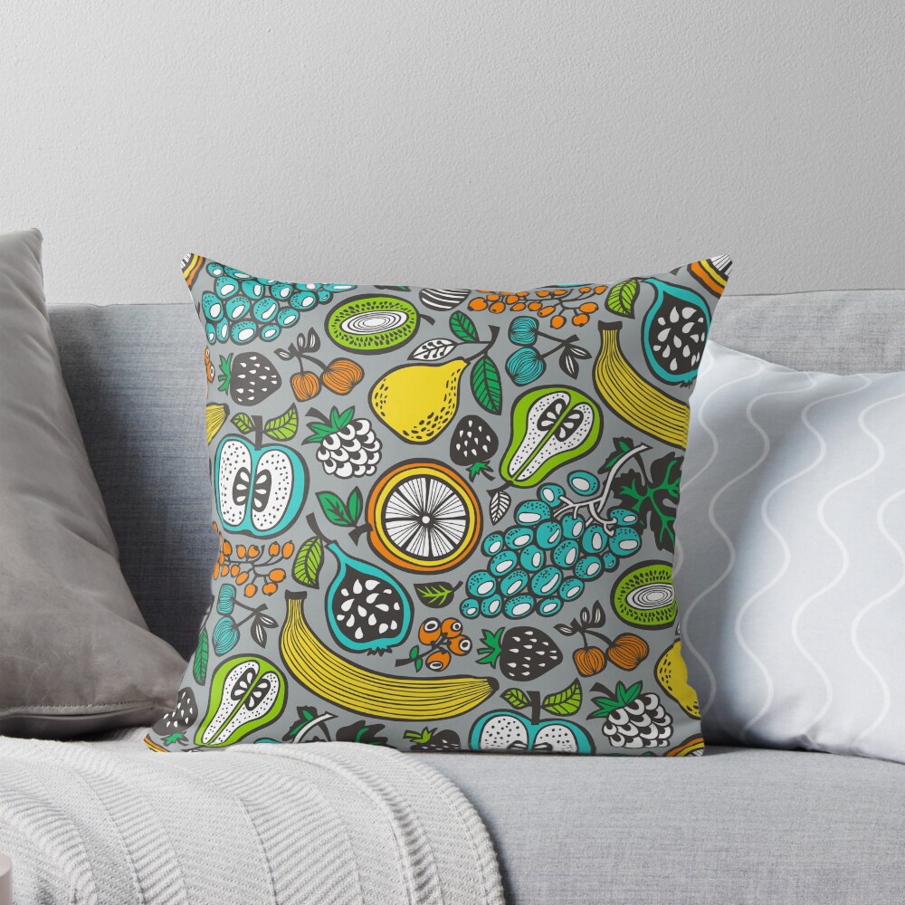 Item preview, Throw Pillow designed and sold by CajaDesign.