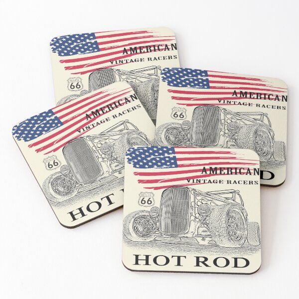 Item preview, hotrod - vintage racers designed and sold by hottehue.