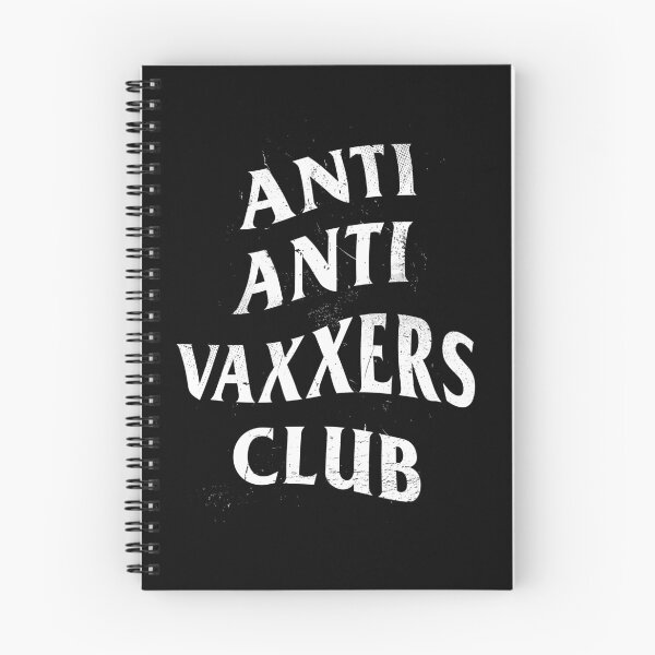 Item preview, Anti Anti Vaxxers Club designed and sold by department.