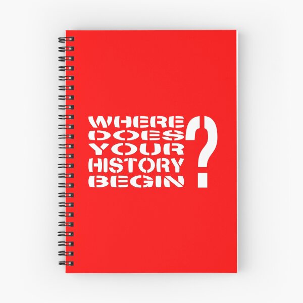 Item preview, Where Does Your History Begin? designed and sold by Carbon-Fibre Media.