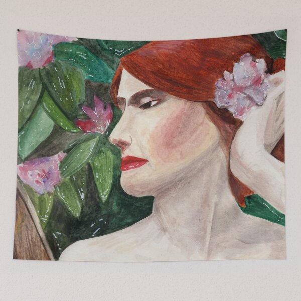 Item preview, Representación de la vanidad de John William Waterhouse designed and sold by rachelstarck.