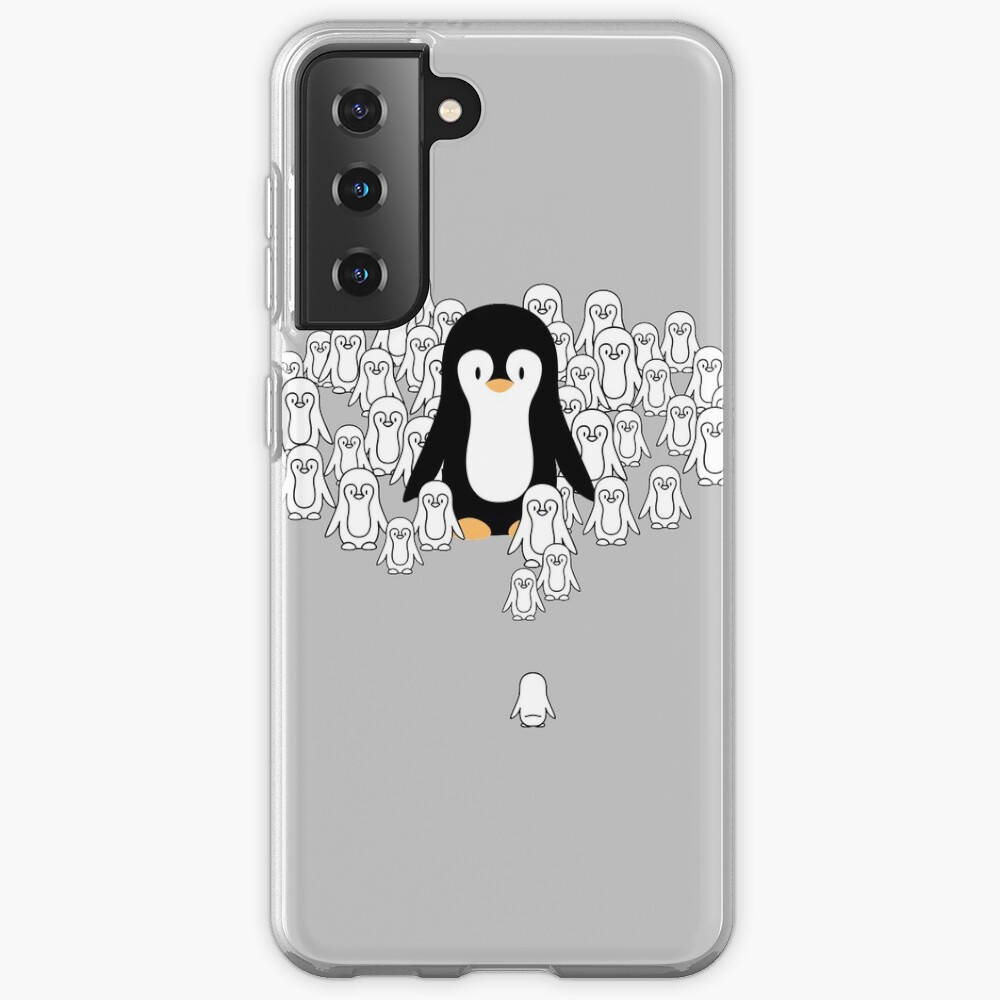 Penguin Mark Case & Skin for Samsung Galaxy