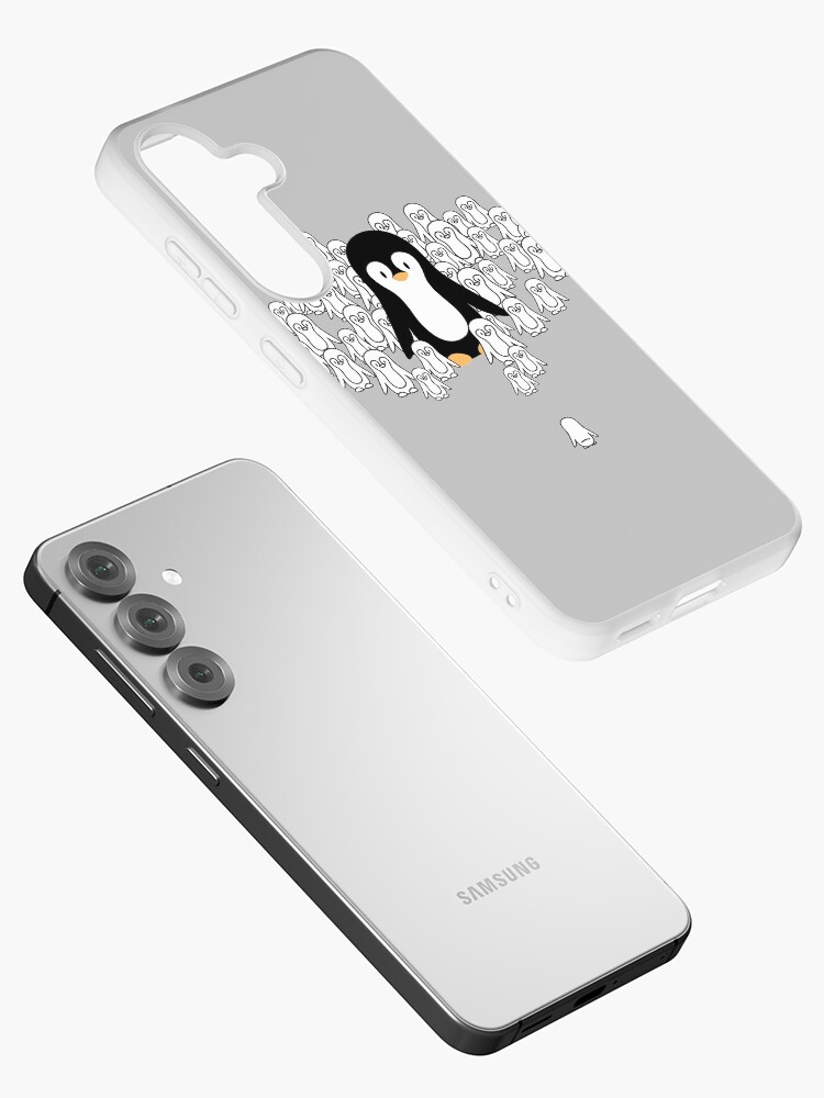 Thumbnail 2 of 4, Samsung Galaxy Phone Case, Penguin Mark designed and sold by adru.