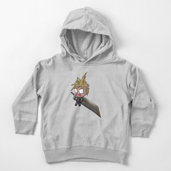 Chibi Cloud Strife Toddler Pullover Hoodie