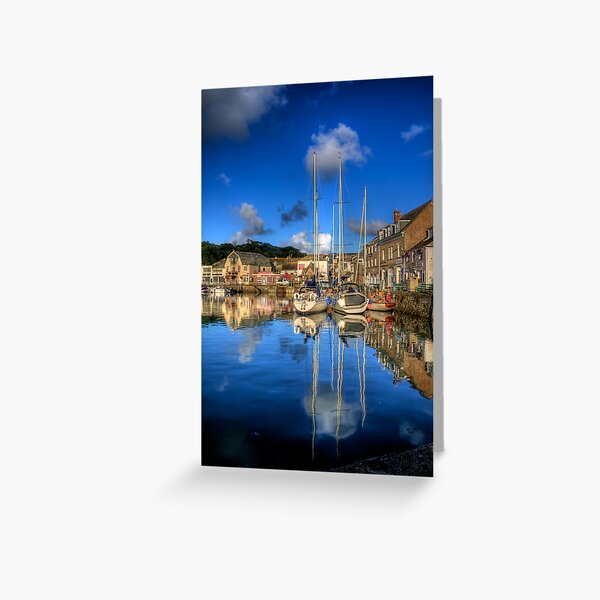 Padstow Harbour Greeting Card