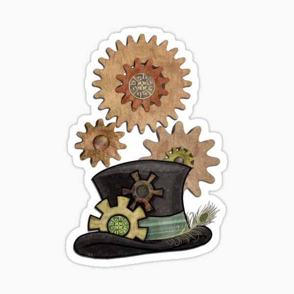 Steam Sass Mixed Media Sticker