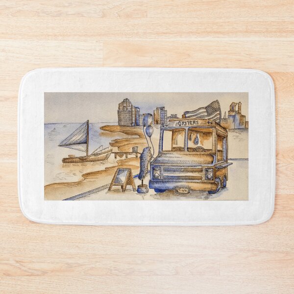Item preview, Long Wharf Fishing designed and sold by Tylers-Art-Cart.