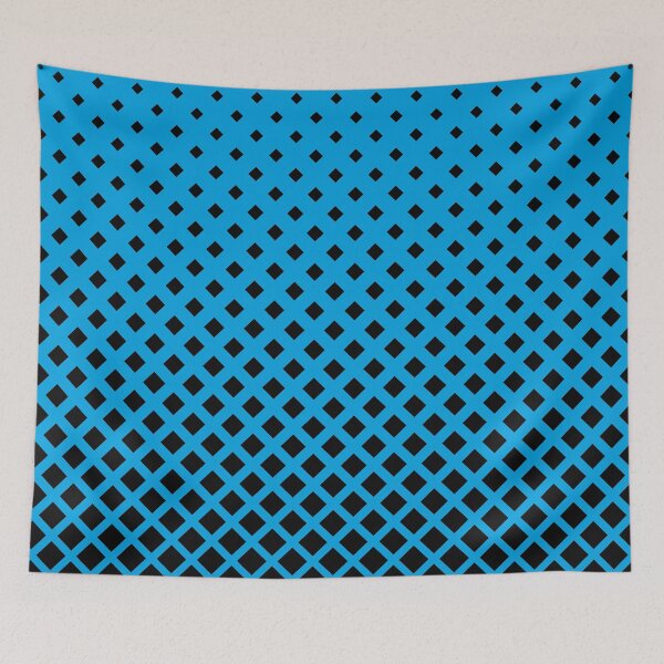 Item preview, Blue square pattern designed and sold by Kirill Berbetch.