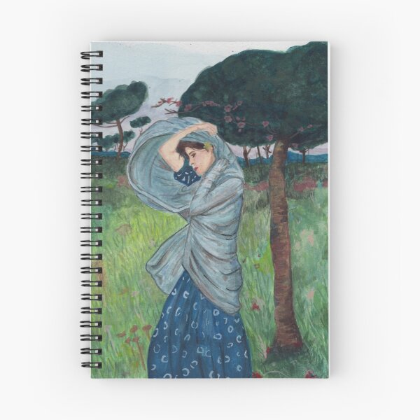 Item preview, Rendition of John William Waterhouse's Boreas designed and sold by rachelstarck.