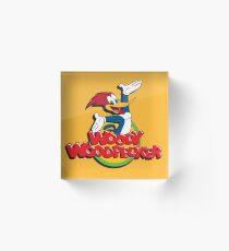 Woody Woodpecker Acrylic Block