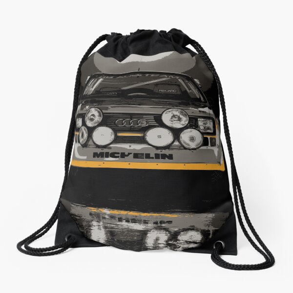 Audi Quattro S1 - Group B Rally Race Car Drawstring Bag