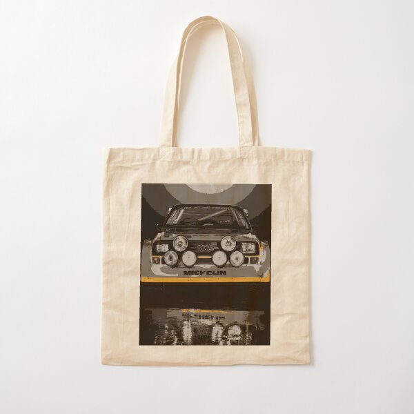 Audi Quattro S1 - Group B Rally Race Car Cotton Tote Bag
