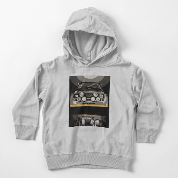Audi Quattro S1 - Group B Rally Race Car Toddler Pullover Hoodie