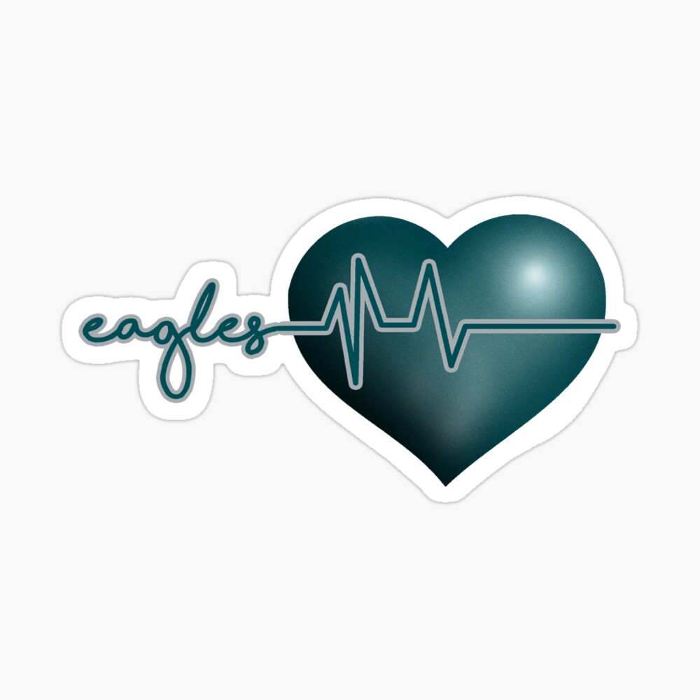 I heart eagles philadelphia - heartbeat Laptop Sleeve for Sale by  ChestnutAlley