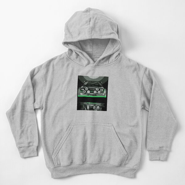 Audi Quattro S1 - Group B Rally Race Car Kids Pullover Hoodie