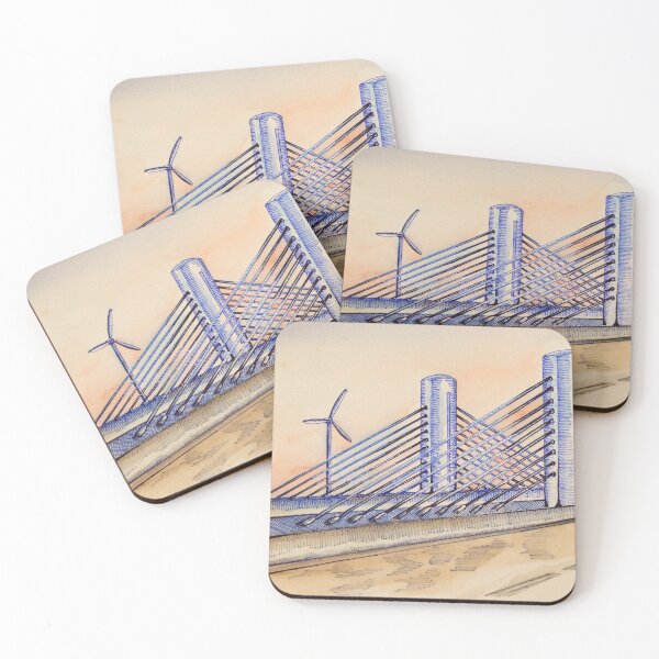 Item preview, The Q Bridge designed and sold by Tylers-Art-Cart.